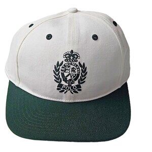 Polo Ralph Lauren Two-Tone Crest Twill Ball Cap Hat - NWT